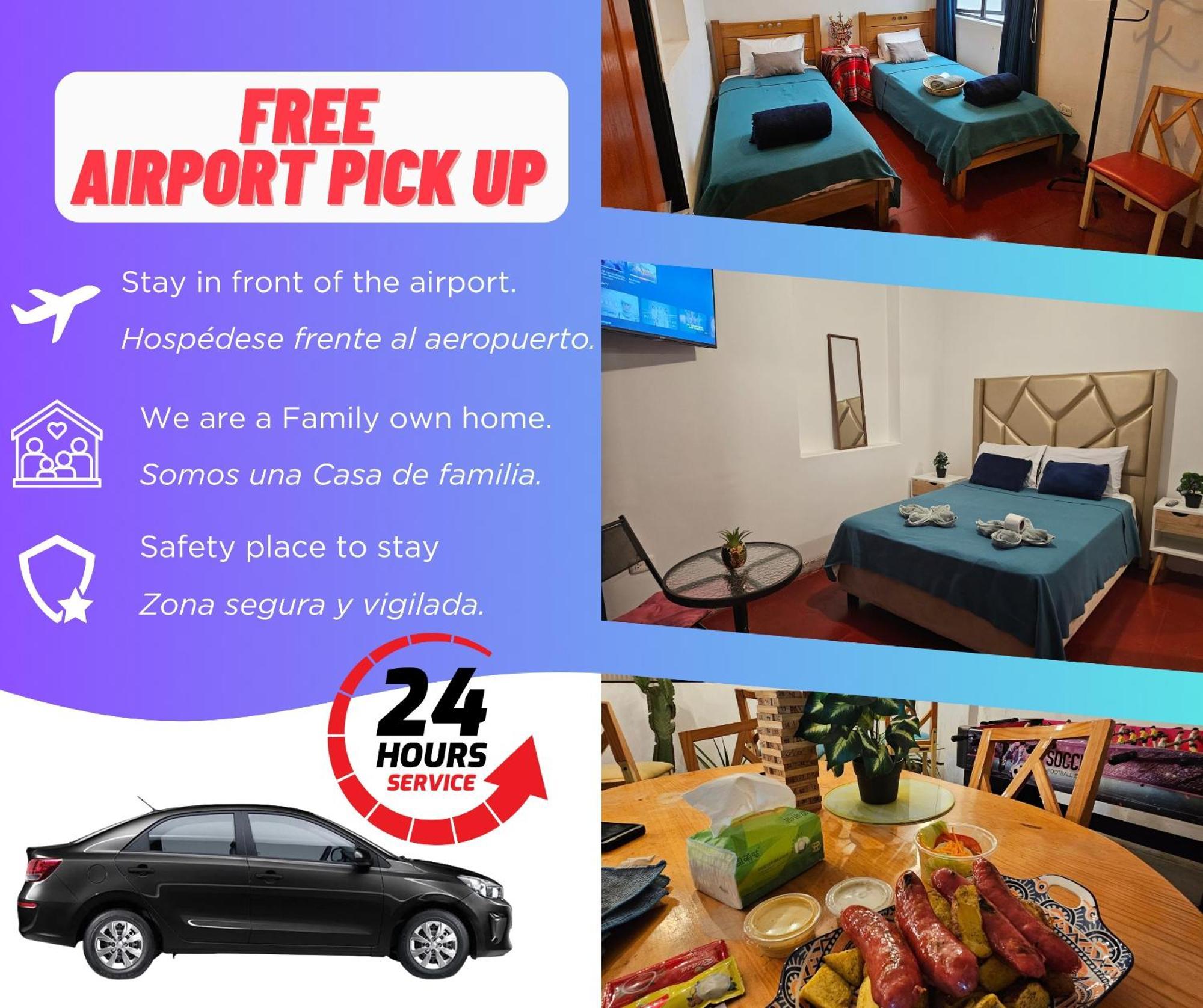 Lima Airport Hostel With Free Airport Pick Up Callao Kültér fotó
