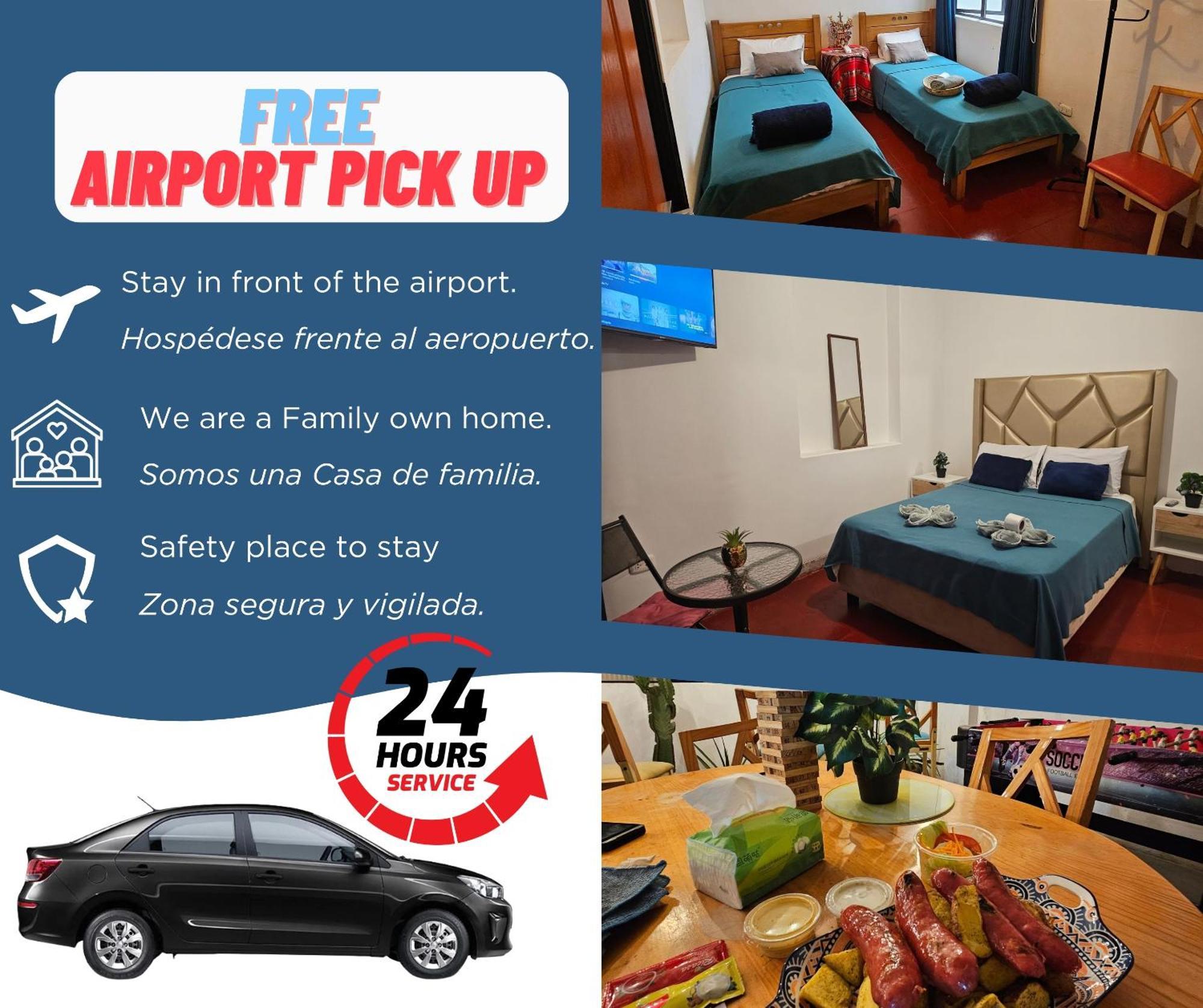 Lima Airport Hostel With Free Airport Pick Up Callao Kültér fotó